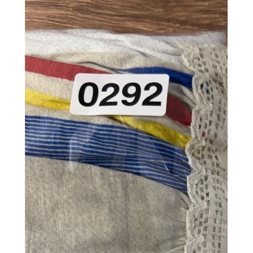 ZARA Midi Dress Women's Small Multicolor Striped Boho Peasant - Picture 7 of 7